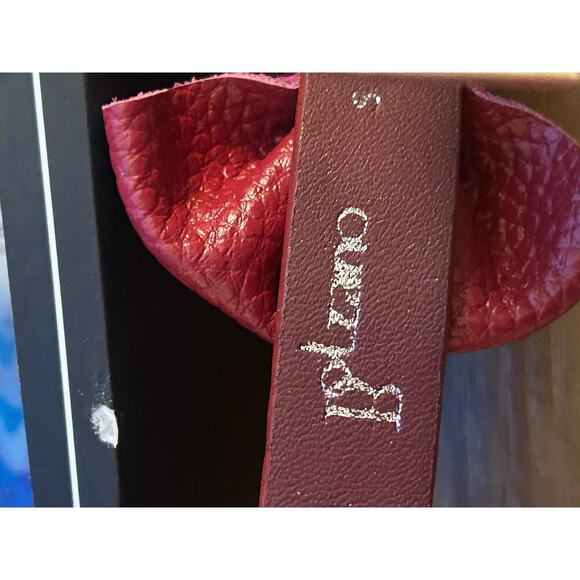 Nib-Bolzano- Exclusive Italian Designer Bolzano Leather Dog Pet Collar Small - Picture 6 of 9